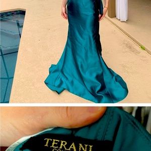 Terani Mermaid gown with train Size 4
